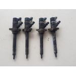  kit 4 Iniettori BOSCH 0445110259 CITROEN c3 c4 c5 1.6 HDI FORD FOCUS II 1.6 TDCi  USATI