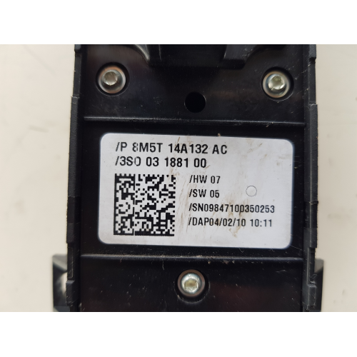 8M5T14A132AC Pulsantiera alzacristalli anteriore sinistra Ford Focus 2010