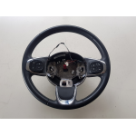 735633726 VOLANTE STERZO IN PELLE MULTIFUNZIONALE COMANDI FIAT 500 RESTYLING 2015> NERO 2018 34211935C 