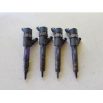 0445110110 KIT 4 INIETTORI RENAULT MEGANE 1.9 D 88KW 2005 8200100272 