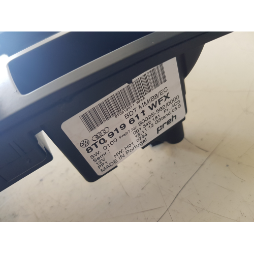 8T0919611WFX GRUPPO DI COMANDO PAD DI NAVIGAZIONE SATELLITARE AUDI A5 SPORTBACK 2.0 D 130KW 177CV ANNO 2012 CGL