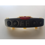 COMANDO LUCI VETRI ELETTRICI 4 FRECCE INTERRUTTORE CONSOLLE PER FIAT PUNTO 188