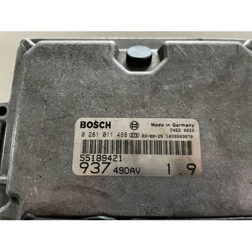 55189421 CENTRALINA MOTORE BOSCH ALFA ROMEO 1.9 JTD 85KW ANNO 2004 0281011488 