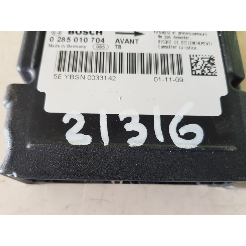 9666775480 CENTRALINA BOSCH AIRBAG PEUGEOT 3008 2.0 D 120KW 0285010704