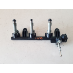 23250-0Q010 TUBO INIEZIONE CON SERIE INIETTORI BENZINA TOYOTA YARIS 1.0 B 50KW 1KR 2009 23814-0Q010-A