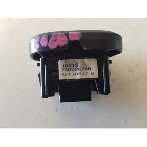 735536760 COMANDO INTERRUTTORE PULSANTE PORTA ANTERIORE DESTRA FIAT PANDA 2015