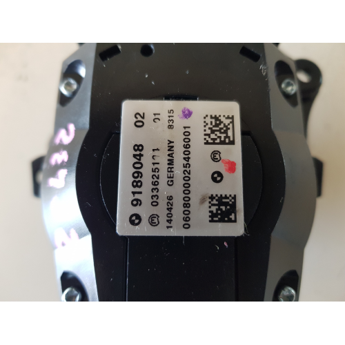 9189048 02 COMANDO INTERRUTTORE MULTIFUNZIONE RADIO I DRIVE IDRIVE BMW 320 2012