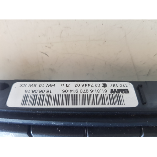 61.31-6970914-05 COMANDO INTERRUTTORE PULSANTE CONTROLLO RISCALDAMENTO SEDILE BMW 320 2009