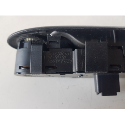 96468704XT COMANDO INTERRUTTORE PULSANTIERA VETRO ANTERIORE SINISTRA PEUGEOT 407 BERLINA 2.0 HDI 100KW 2007