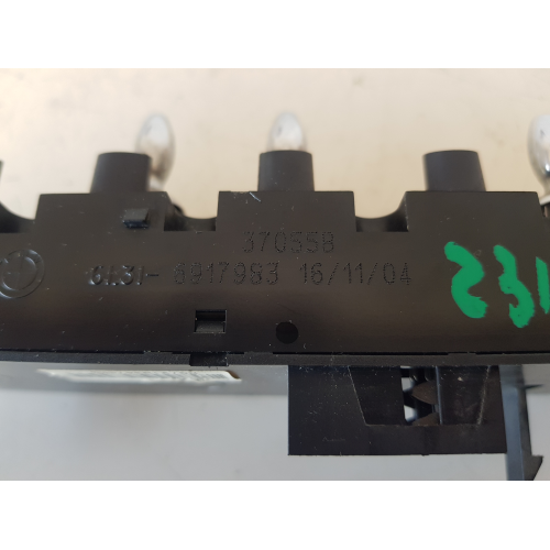 6131-6917983 COMANDO INTERRUTTORE PULSANTIERA CENTRALE MINI COOPER R50 1.6 B 2004