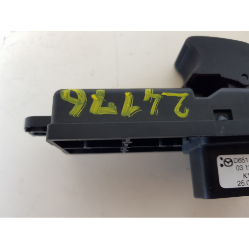 D65166370 COMANDO INTERRUTTORE ALZAVETRO POSTERIORE SINISTRA MAZDA 2 2009