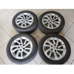 403004042R SET CERCHI IN LEGA CON GOMME MOMO 205 55 R16 DOT0623 RENAULT MEGANE 3 2016 