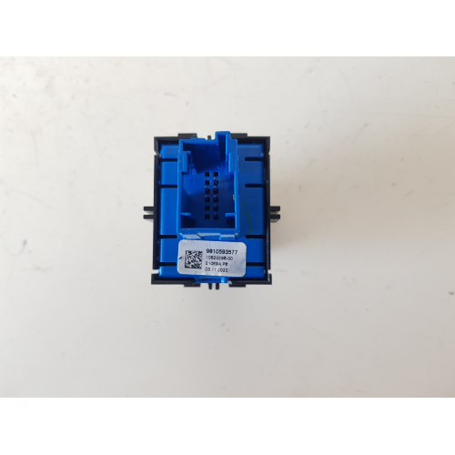 9810593577 COMANDO PULSANTE FRENO A MANO ELETTRICO PEUGEOT 208 GT LINE 1.5 D 75KW 2020