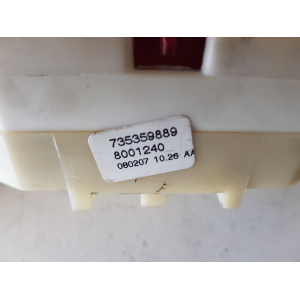 735359889 COMANDO INTERRUTTORE CONSOLE FIAT PUNTO 188 2007