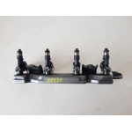 0280158013 FLAUTO TUBO INIEZIONE CON SERIE INIETTORI BENZINA NISSAN MICRA 1.2 B 48KW 2007