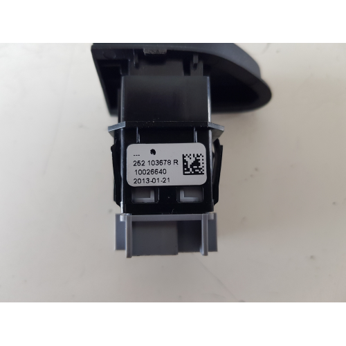 252103678R COMANDO INTERRUTTORE CHIUSURA INTERNA PORTE RENAULT CLIO 2013