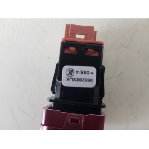 96628855JK COMANDO INTERRUTTORE LUCI DI EMERGENZA 4 FRECCE CITROEN C3 PICASSO 1.6 D 68KW 9H06 2014