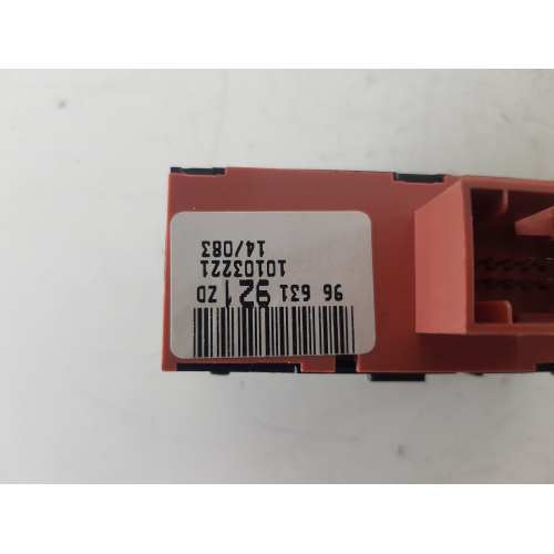 96631921ZD GRUPPO DI COMANDO DISATTIVAZIONE SENSORI DI PARCEHGGIO CITROEN C3 PICASSO 1.6 D 68KW 9H06 2014