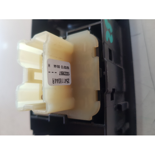 254118044R PULSANTIERA ALZAVETRO ANTERIORE SINISTRA RENAULT CLIO 1.2 B 54KW GPL D4F P7 2013