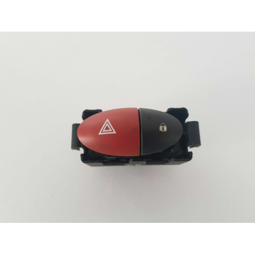 8200214896a COMANDO INTERRUTTORE LUCI DI EMERGENZA RENAULT TWINGO ANNO 2009 8200483813 8200409382 8200523299 252100001R