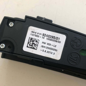 9240295 COMANDO PULSANTIERA CENTRALE BMW X3 F25 2.0 D 135KW N47D20C 2013  