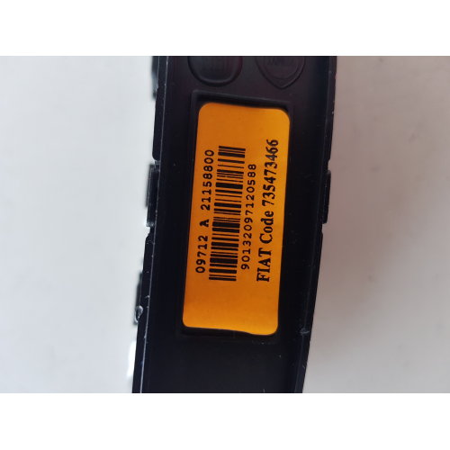 735473466 PULSANTE COMANDO INTERRUTTORE CITY LANCIA DELTA 1.4 B 2012  