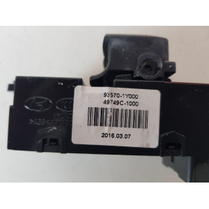 93570-1Y000 COMANDO ALZAVETRO ANTERIORE SINISTRO KIA PICANTO 2013   49749C-1000