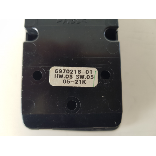 6970216-01 PULSANTIERA ALZAVTERO ANTERIORE SINISTRA BMW SERIE 1 120D E87 2.0 D 120KW 163CV 2007 204D4