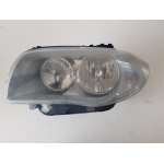 63.12 6924485-10 FARO PROIETTORE LUCE ANTERIORE SINISTRO BMW SERIE 1 120D E87 2.0 D 120KW 163CV 2007 204D4