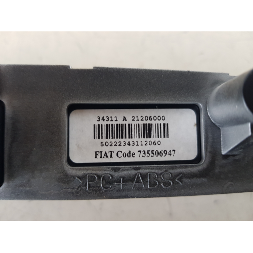 7355013570 COMANDO INTERRUTTORE LUCI DI EMERGENZA 4 FRECCE FIAT GRANDE PUNTO EVO 2011