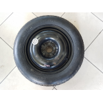 RUOTA RUOTINO DI SCORTA NISSAN X-TRAIL 2.0 D 130KW 177CV 2017 CON GOMMA DUNLOP T155/90D17 DOT3616