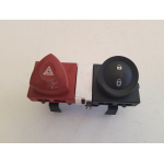 8200407415 COMANDO PULSANTE INTERRUTTORE QUATTRO FRECCE RENAULT MEGANE 1.5 D 78KW 2006 8200107808