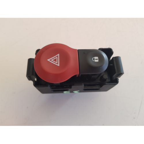 8200214896A COMANDO LUCI DI EMERGENZA E CHIUSURA RENAULT CLIO 1.2 B 55KW 2010  
