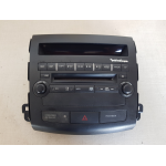 8002A067XA RADIO LETTORE CD STEREO MITSUBISHI OUTLANDER 2.0 D 103KW 2009