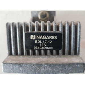 9640469680 CENTRALINA PRERISCALDAMENTO CANDELETTE PEUGEOT 207 1.4 D 50KW 2007 