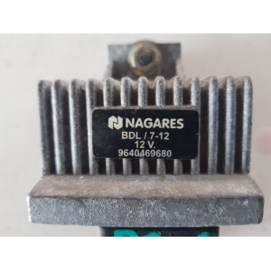 9640469680 CENTRALINA PRERISCALDAMENTO CANDELETTE PEUGEOT 207 1.4 D 50KW 2007 