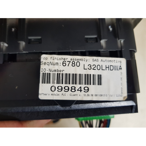 YUD501770 PANNELLO DI CONTROLLO RANGE ROVER SPORT LAND ROVER 2.7 D 140KW 2008 276DT   8H32-14B596-AA 099849 6780