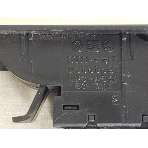 1F0959527 PULSANTE ALZAVETRO ANTERIORE POSTERIORE VOLKSWAGEN TOURAN 2005  