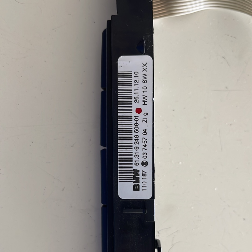 9249508-01 COMANDO INTERRUTTORE MULTIFUNZIONE BMW X1 E84 2.0 D 2014 03745704ZI