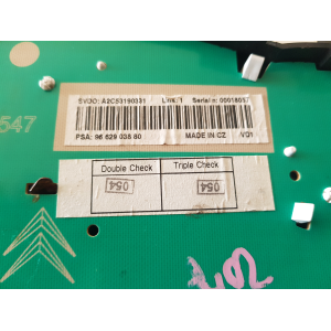 9662903880 QUADRO STRUMENTI CONTACHILOMETRI PEUGEOT 207 SW 1.4 B 5M 54KW (2008)