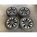 J68-3101010A SET DI 4 Cerchi in lega 215/55R18 DR 4.0 DR4  2022 5000KM    1 GOMMA CON SEGNI COME DA FOTO 