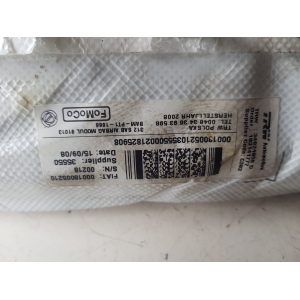 00018005210 AIRBAG SEDILE DESTRO FIAT 500 1.2 B 51KW 2009