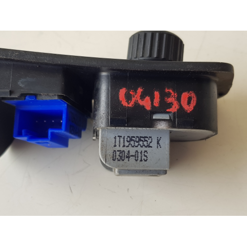 1T1959552K COMANDO REGOLAZIONE SPECCHIO RETROVISORE VOLKSWAGEN CADDY 3 2.0 EcoFuel 109CV 80 kW 2014 