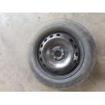 RUOTA RUOTINO  DI SCORTA CON GOMMA CONTINENTAL T125/90R15 96M DOT 3003 FIAT GRANDE PUNTO 1.4 B 57KW ANNO 2018