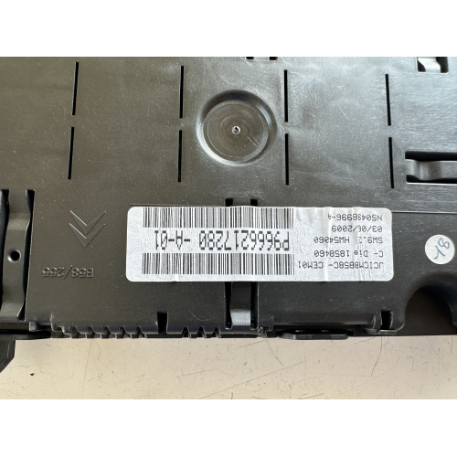 P9666217280 QUADRO STRUMENTI VEGLIA CONTACHILOMETRI KM CITROEN C4 PICASSO 1.6 D 80KW 2008