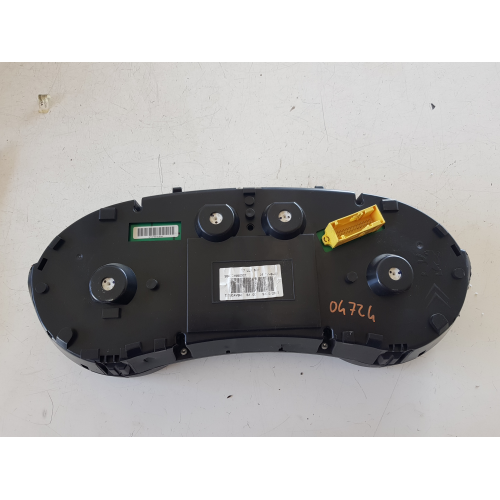 9665107480 QUADRO STRUMENTI CONTACHILOMETRI PEUGEOT 308 (T7) 1.6 HDI 16V MAN 5M 90CV 2009 5P BERL