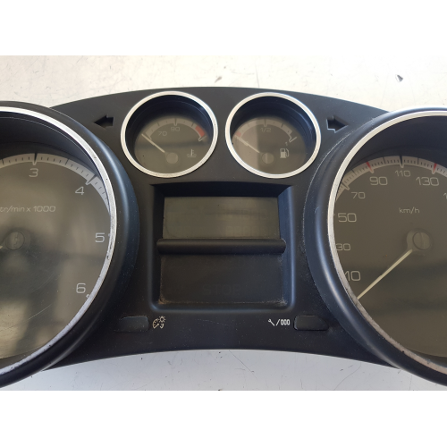 9665107480 QUADRO STRUMENTI CONTACHILOMETRI PEUGEOT 308 (T7) 1.6 HDI 16V MAN 5M 90CV 2009 5P BERL