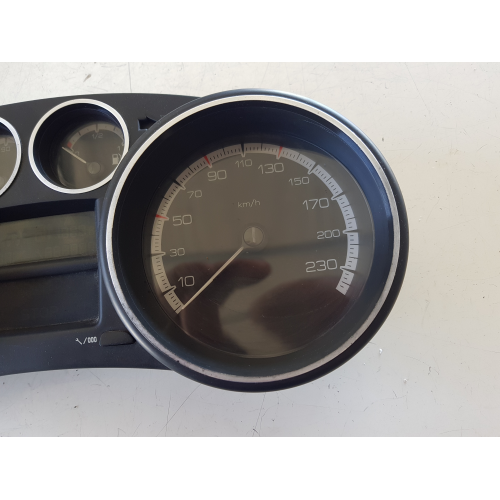 9665107480 QUADRO STRUMENTI CONTACHILOMETRI PEUGEOT 308 (T7) 1.6 HDI 16V MAN 5M 90CV 2009 5P BERL