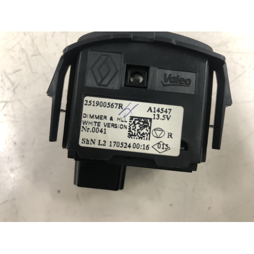 251900567R COMANDO REGOLAZIONE LUCI E FARI RENAULT CLIO 1.5 D 55KW 2017