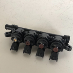 10R-036384 SERIE INIETTORI IMPIANTO GPL TAPPO ROSSO FIAT 500 1.2 B 2019